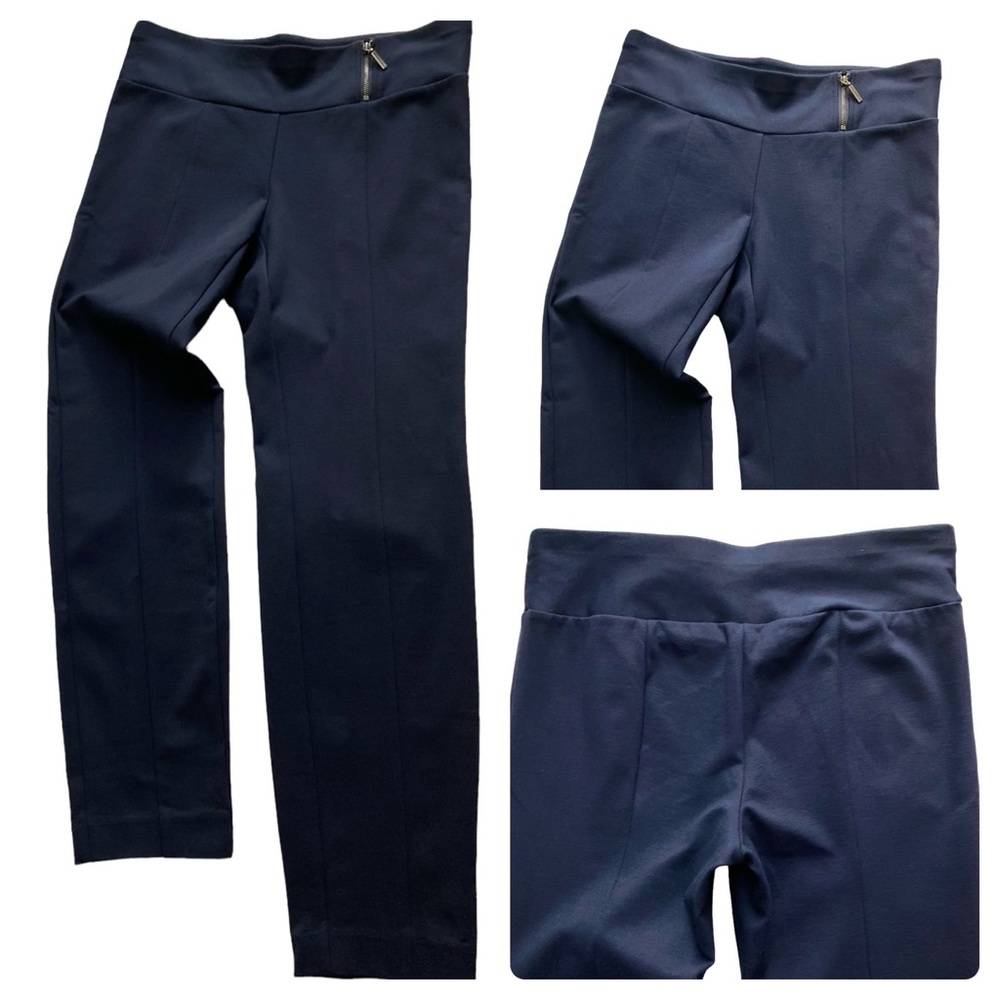 Alfani - Navy Blue Women's Tummy-Control Pull-on Skinny Pants, US 6
